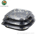 Μίας χρήσης Sushi Party Packing Packing Container Square Plates